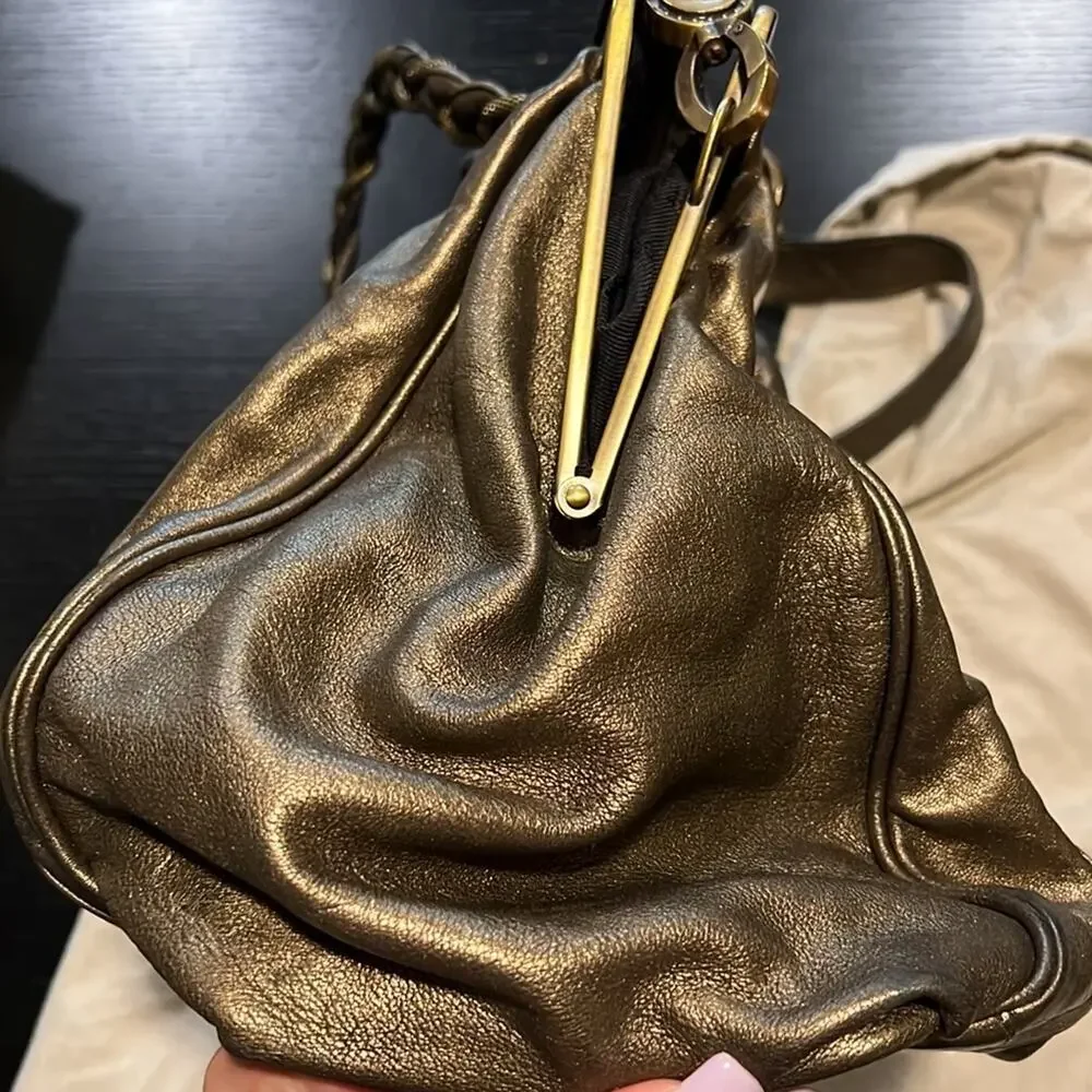 Botkier Bronze Leather Bag